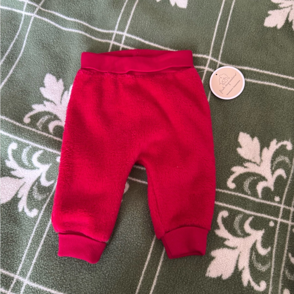 First Impressions Red Kids Sweatpants